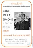 Albin de la Simone à Mollégès