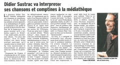 Didier Sustrac à Ugine