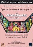 Affiche Les Cromosaures de l'Espace