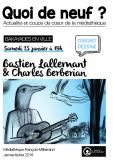 Charles Berbérian et Bastien Lallemant