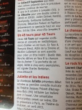 Article paru dans le magazine Francofans d'octobre-novembre 2014