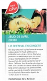 Liz Cherhal à Saint Barthélémy d'Anjou
