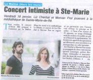Liz Cherhal à Ste Marie de Ré